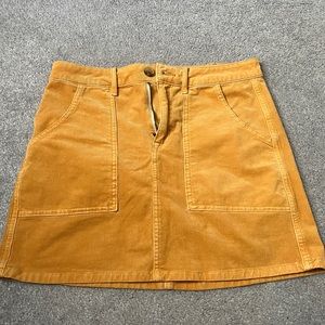 Yellow American eagle skirt